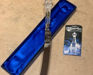 Waterford Crystal Cake/Bread Knife $60 (3 lb)
