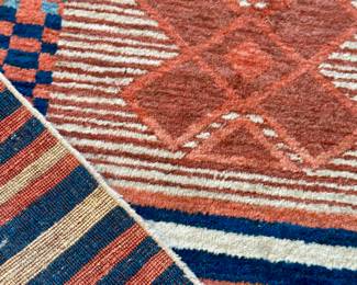 Vintage Turkish Striped Kilim Rug (66” x 106”) $2000 ($50 lb)