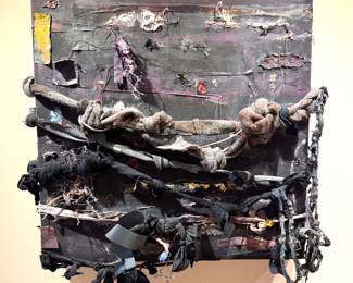 Diane Cooper Mix Media Wall Art (28”w x 28”h x 10”d ) $7000 (25 lbs)