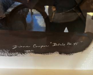 Mixed Media Art by Diane Cooper (37.5”h x 29.5w x 3.5d) $8000 (25 lb)