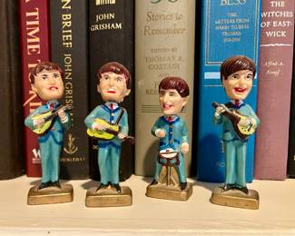 Vintage Japanese Beatles figurines