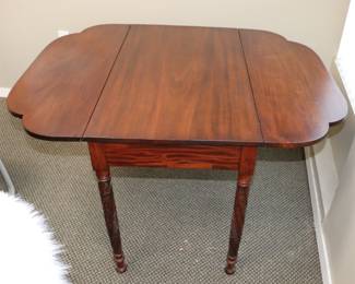 Item 23.1 Antique Drop Leaf Table Extended