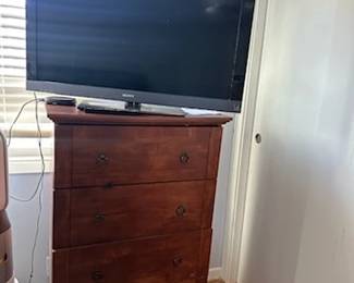 TV and dresser