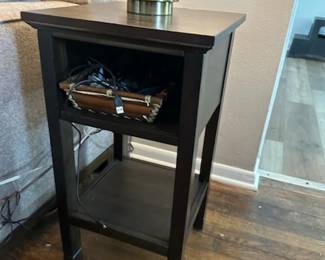 wooden end tables or side tables
