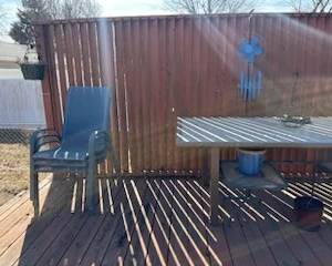 outdoor chairs and table, decor