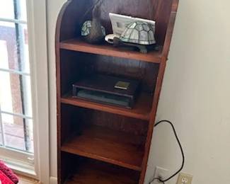 wooden shelving 