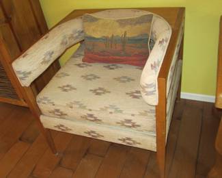 Vintage Drexel Cube Lounge Chair