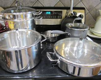 Calphalon  and Revere Ware 