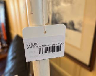 Walter Von Nessen Style Tulip Lamp