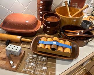 Wooden Bowls, Rollings Pins
