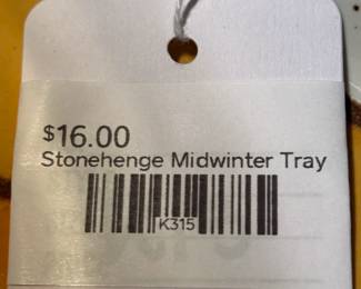 Stonehenge Midwinter Tray