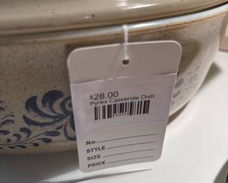 Pyrex Casserole Dish