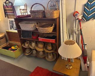 Baskets, Hats, Lamps