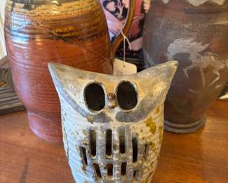 Art Pottery Owl