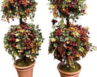 Pair of Artificial Flower Decor
