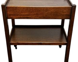 Oak Tea Trolley By Fyne Ladye