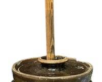 Antique Stoneware Butter Churn