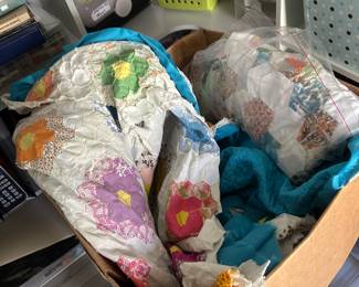 Unfinished and raw cloth materials