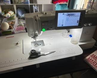 Janome Programable used in quilt making
