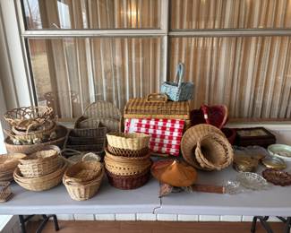 Estate Sale wicker baskets