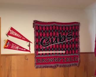 Estate Sale Cub throw