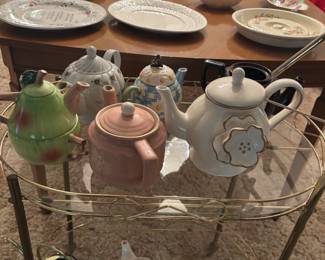 Estate Sale Tea Pots