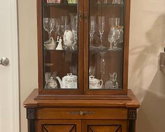 Amazing Vintage lighted cabinet