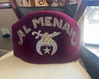 Shriner Al Menah fez