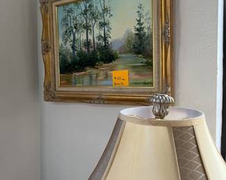 One of many oil paintings by the artist Margaret Mitchell
