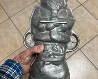Large vintage Santa chocolate mould