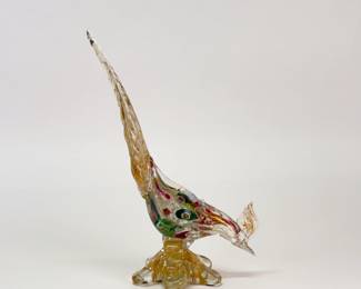 Murano glass bird figurine