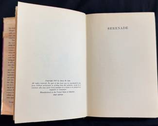 Inside pages of Serenade