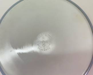 Another view of the vintage Pyrex cookware