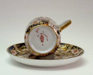 Another view of Royal Crown Derby Imari cup and saucer 