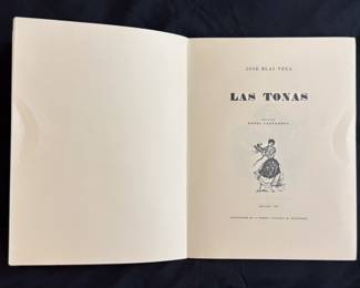 Inside pages of Las Tonas by Jose Blas Vega
