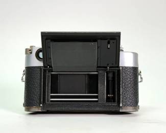 Back view of Leica camera