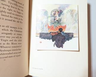 Inside page view of Spanish Sketches by Edward Penfield