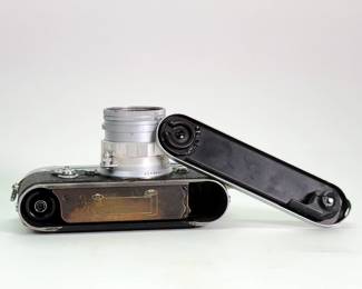 Top view of Leica camera