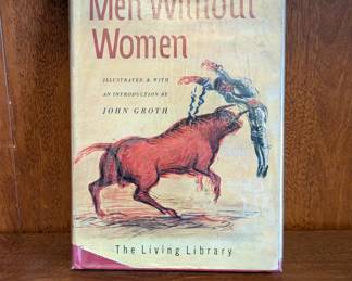 Hardcover copy of Men Without Women by Ernest Hemingway