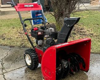 A Craftsman Snow Blower, 5.5 HP / 24" 