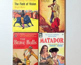 Paperback novels about bullfighting, bull fighters
