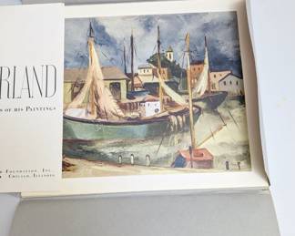 Another view of Leon Garland print set, Chicago artist