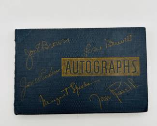 Cover of Hollywood autographs Book 1