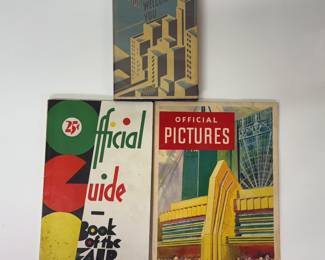 Chicago World's Fair books and pamphlets