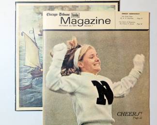 Copies of Chicago Tribune Sunday Magazine