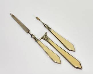 Vintage Art Deco manicure set