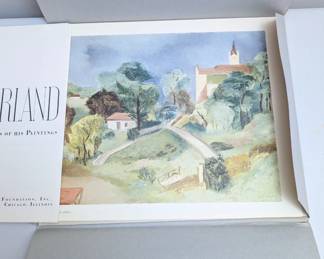 Another view of Leon Garland print set, Chicago artist