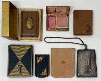 Art Deco compacts from the amazing collection 