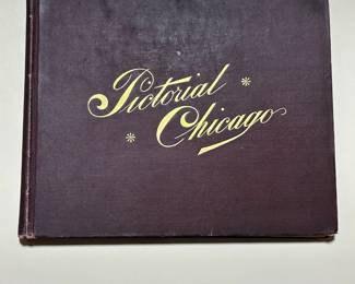 Pictorial Chicago, hardcover book, containing views of principal buildings, residences, streets, parks, monuments, etc. Publisher: Rand McNally & Co's.
Date: 1901