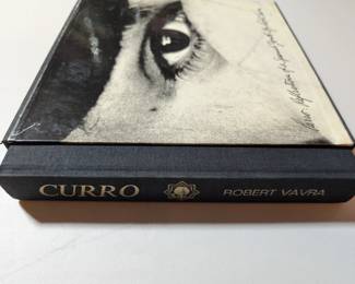 Another view of signed limited edition of Curro by Robert Vavra, 1975